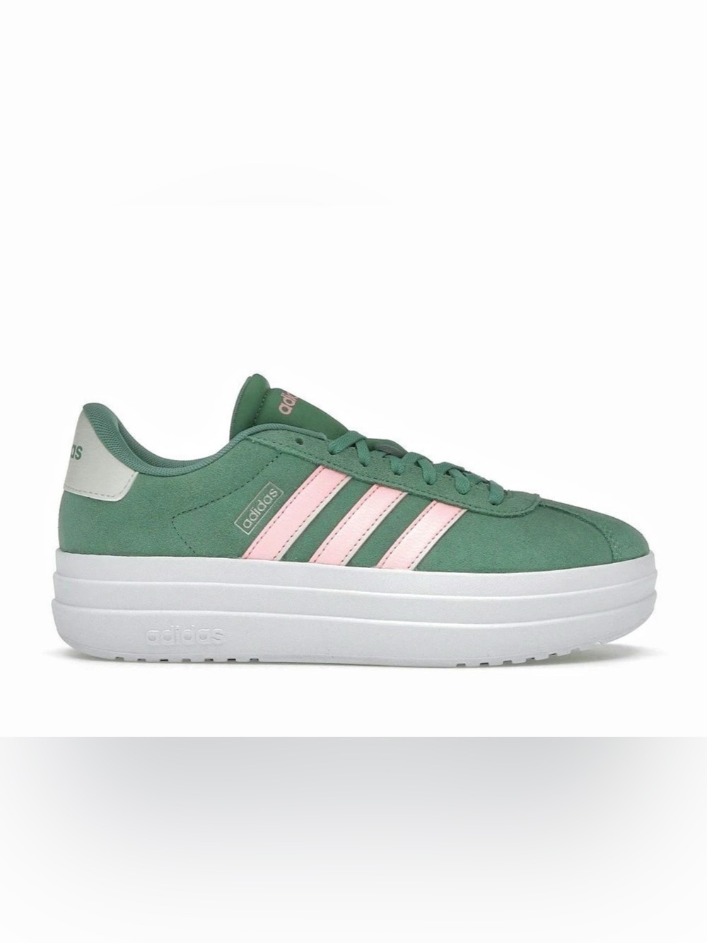 adidas VL Court Bold
Preloved Green Pink Spark Ivory (Women's) 9.5
